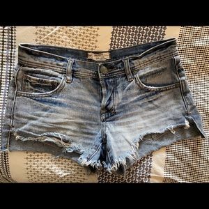 Free People Denim Jean Shorts